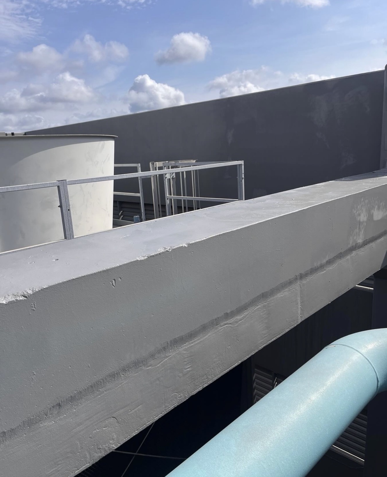 Rooftop Parapet Coating