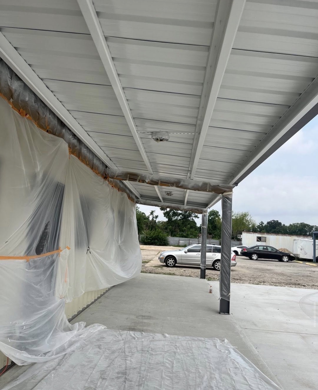 Exterior Soffit Painting